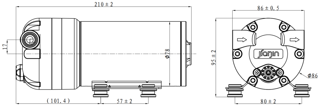 water purifier RO booster pump